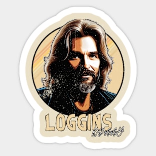 Kenny Loggins Sticker